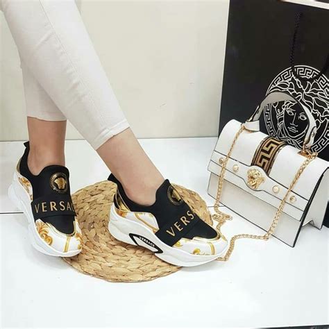 versace sneakers fake|Versace sneakers for women.